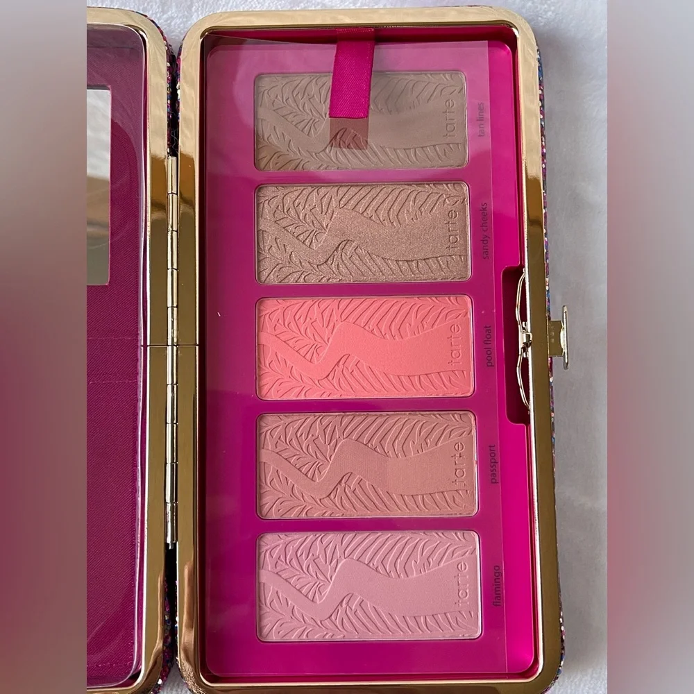 TARTE Life of the Party Clay Blush Palette and Clutch
